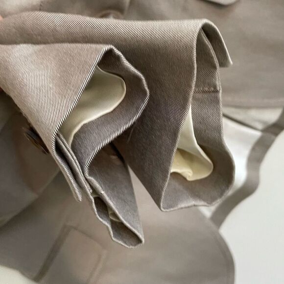 J. CREW Cotton Blazer Taupe Tan 0 - Picture 6 of 8